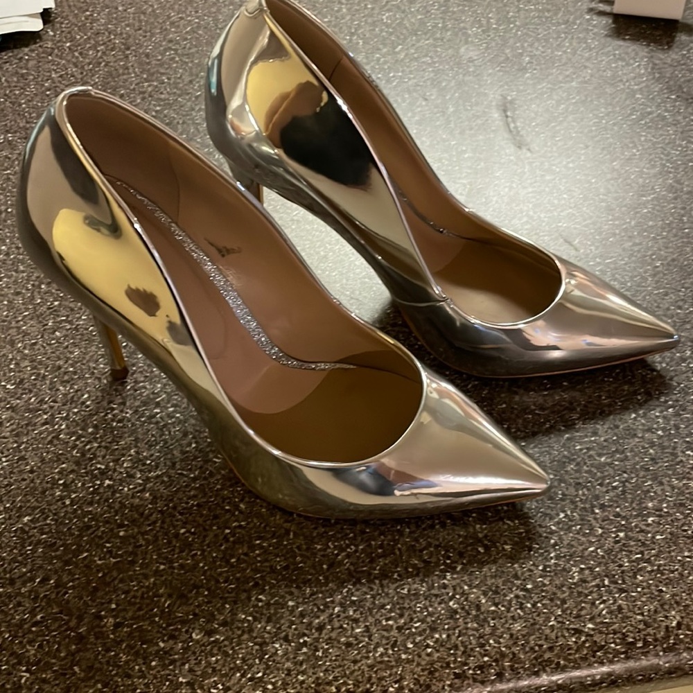 Aldo Pumps silver